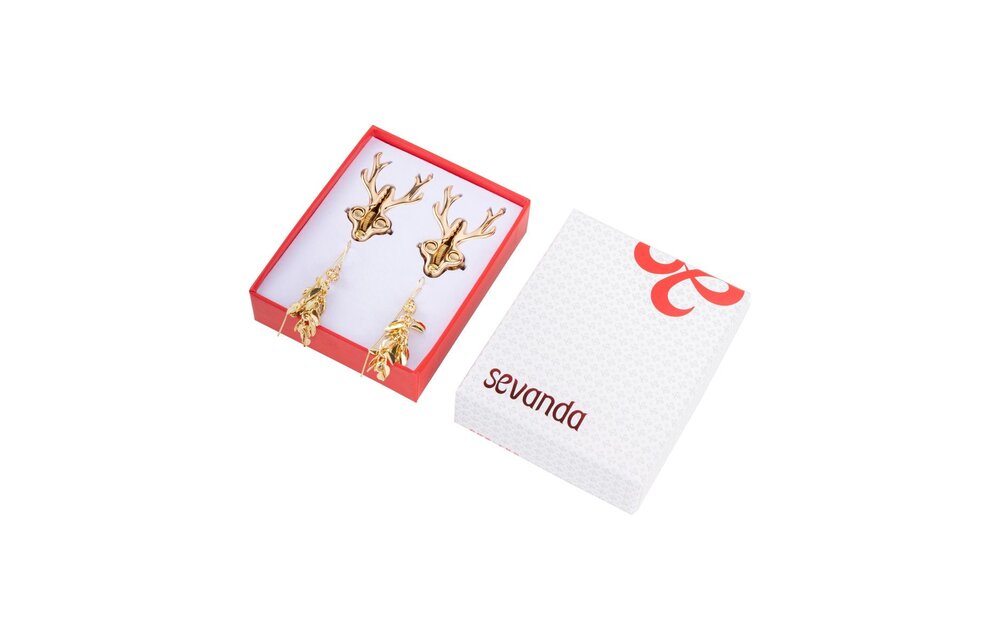 Sevanda Stag Verstellbare Nippelklemmen – Elegant & bequem