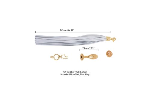 Detachable Pony-Tail Plug Kit with Pear-shape Plug