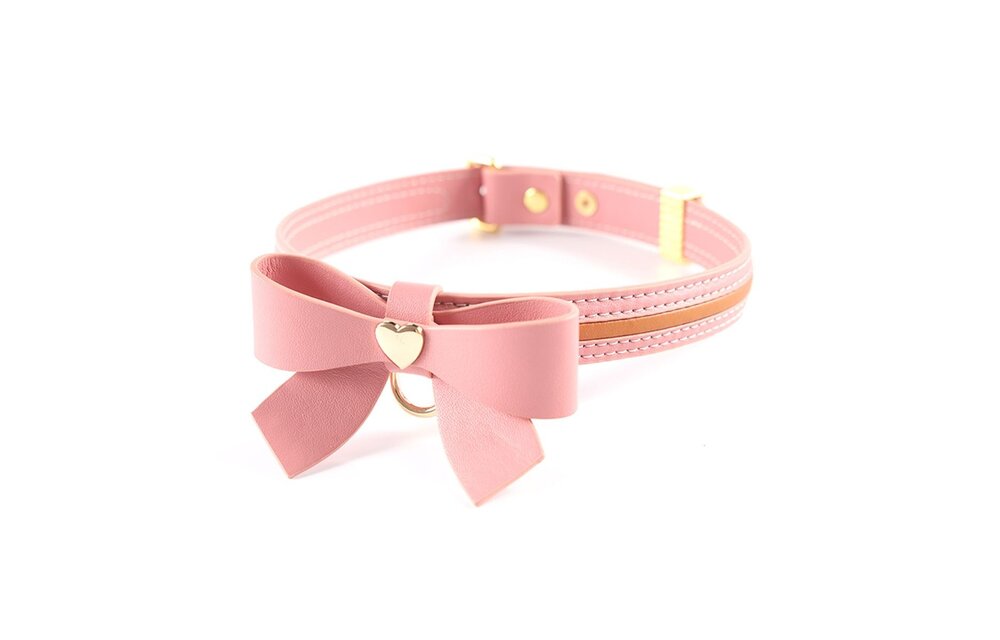 Sevanda Love Heart Butterfly Lederhalsband – Elegant & Verstellbar