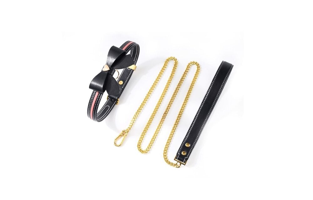 Sevanda Love Heart Butterfly Lederhalsband – Elegant & Verstellbar