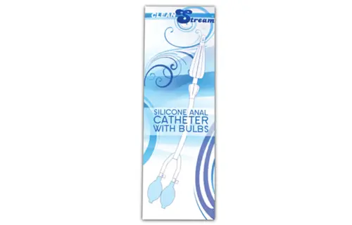 Silicone Anal Catheter with Bulbs