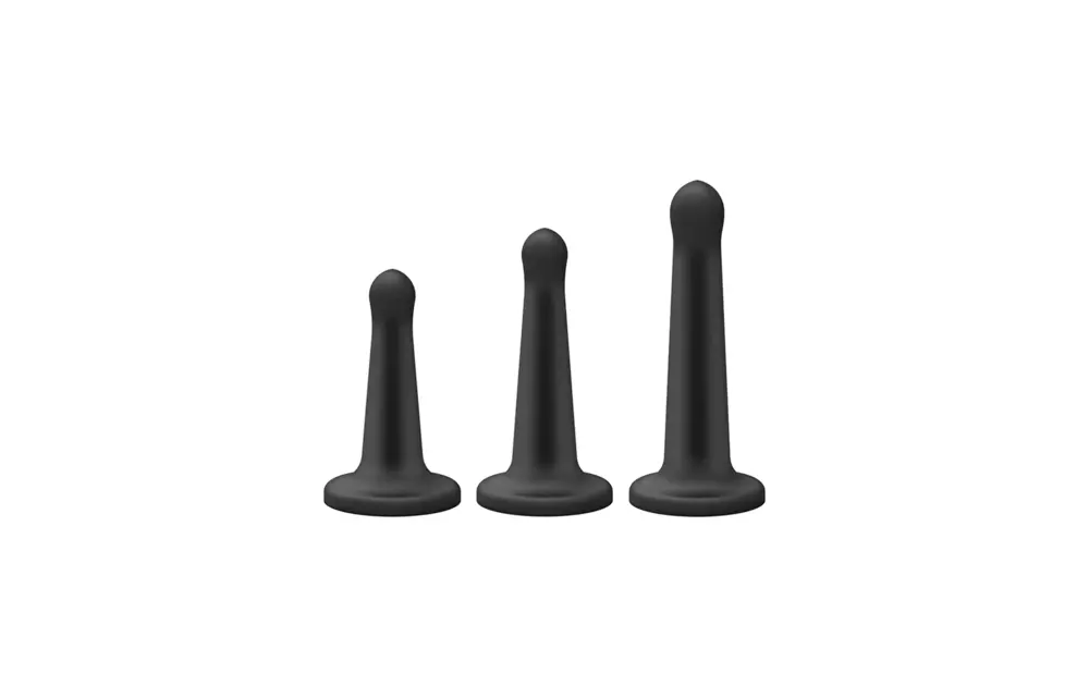 Vac-U-Lock Siliconen Pegging Set 17,8 cm – Luxe Strap-On