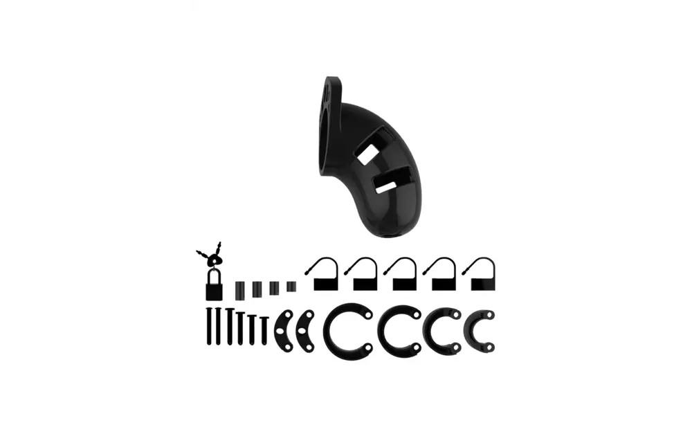 Chastity Cage Model 01 – Strong, Lightweight & Secure 9 cm