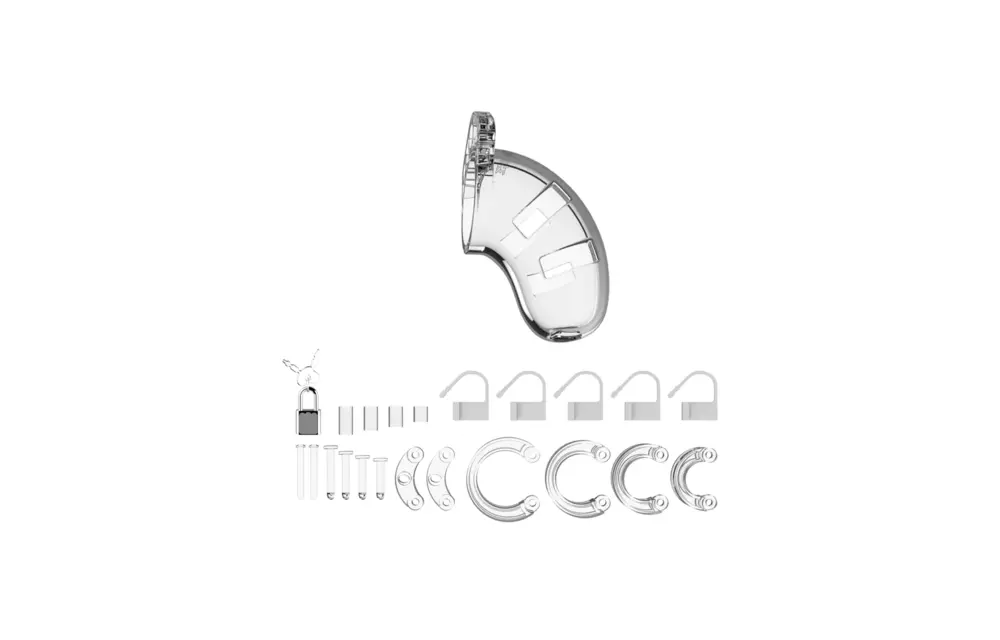 Chastity Cage Model 01 – Strong, Lightweight & Secure 9 cm