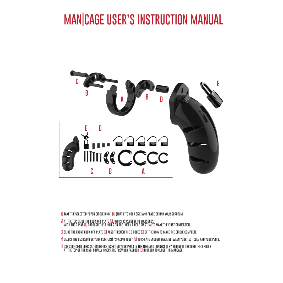 Kuisheidskooi V2 – Duurzame Mancage Bdsm Controle 9 Cm