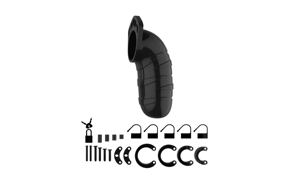 Chastity Cage V5 14 cm | Durable BDSM Control Mancage