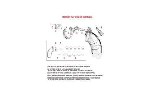 Chastity Cage V6 14 cm | Durable & Comfortable Cage