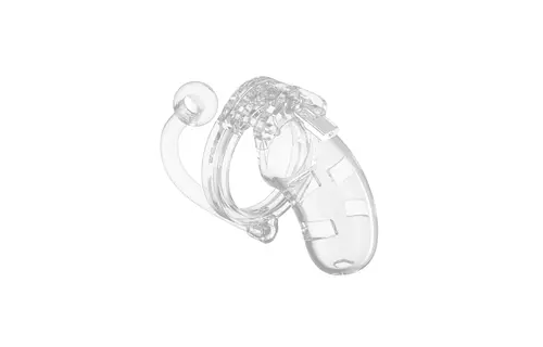 Chastity Cage With Butt Plug V10 - Comfort & Control 9 cm