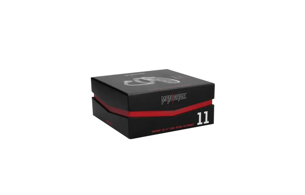 Man|Cage Chastity Cage With Butt Plug – 11.5cm Comfort & Control