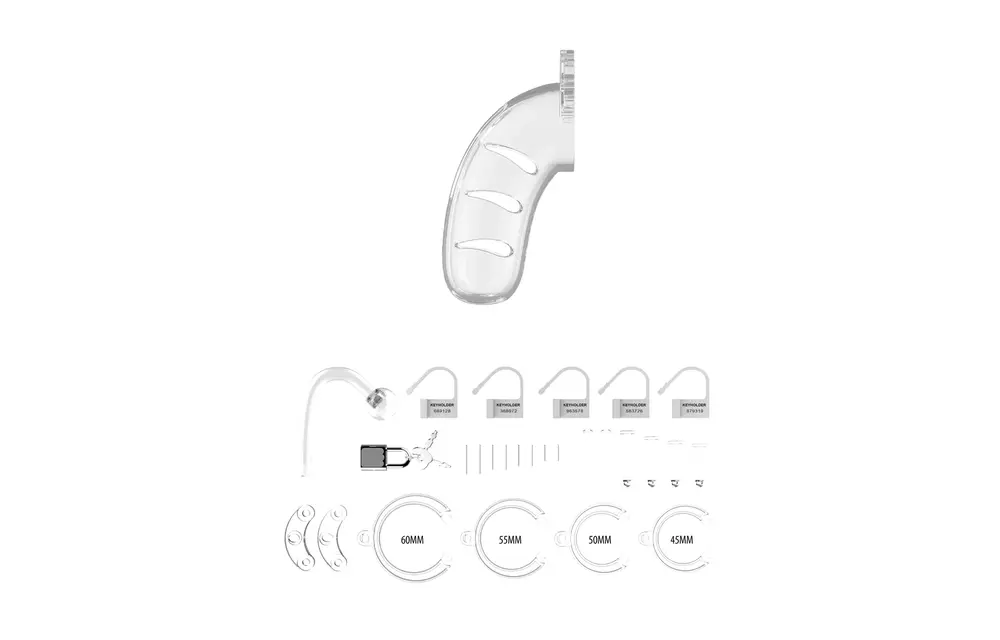 Man|Cage Keuschheitskäfig mit Buttplug – 11,5 cm Komfort & Kontrolle