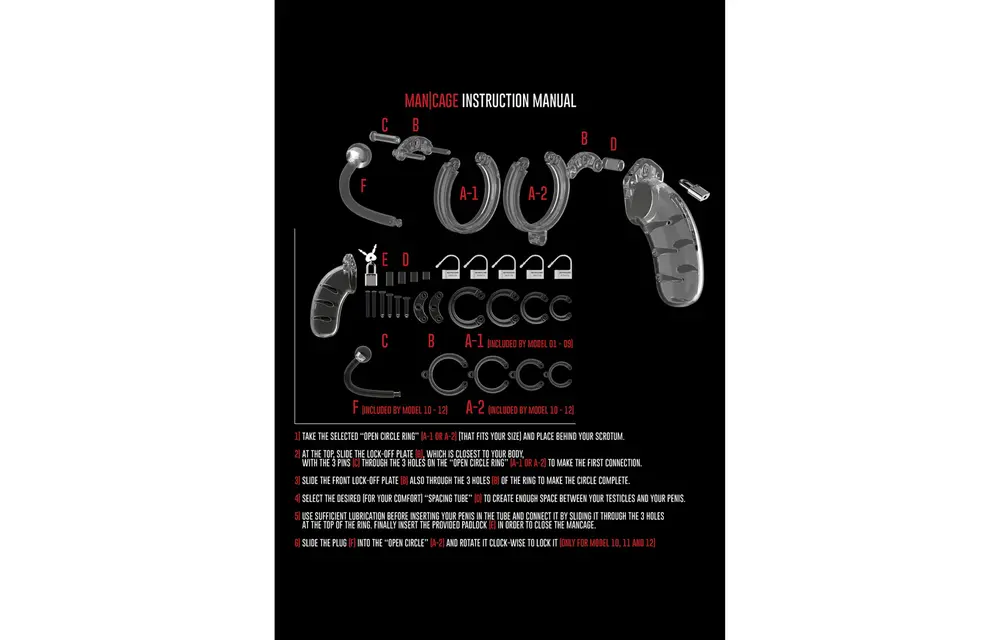 Man|Cage Keuschheitskäfig mit Buttplug – 11,5 cm Komfort & Kontrolle