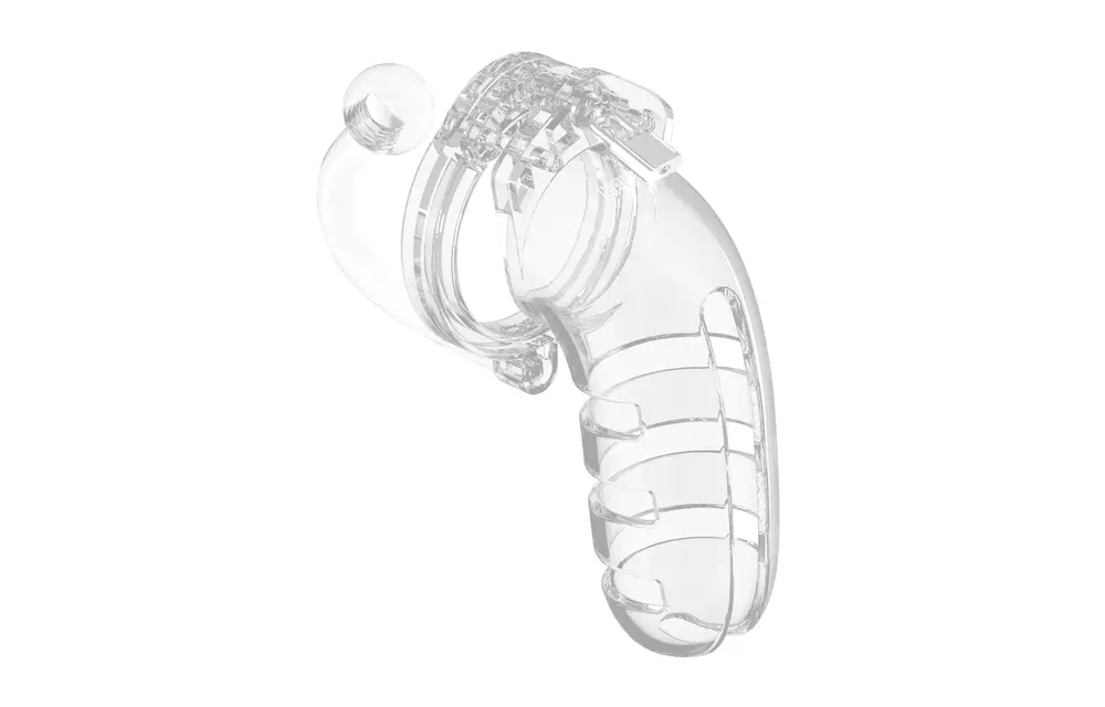 Keuschheitskäfig mit Buttplug V12 – Komfort & Stimulation 14 cm