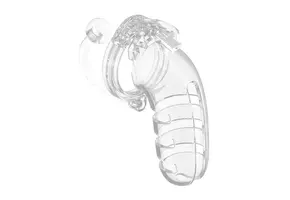 Keuschheitskäfig mit Buttplug V12 - 14 cm
