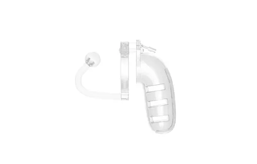 Chastity Cage With Butt Plug V12 - Comfort & Stimulation 14 cm