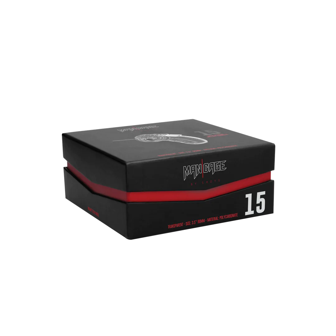 Chastity Cock Cage with Dilator V15 - 3.5" / 9 cm