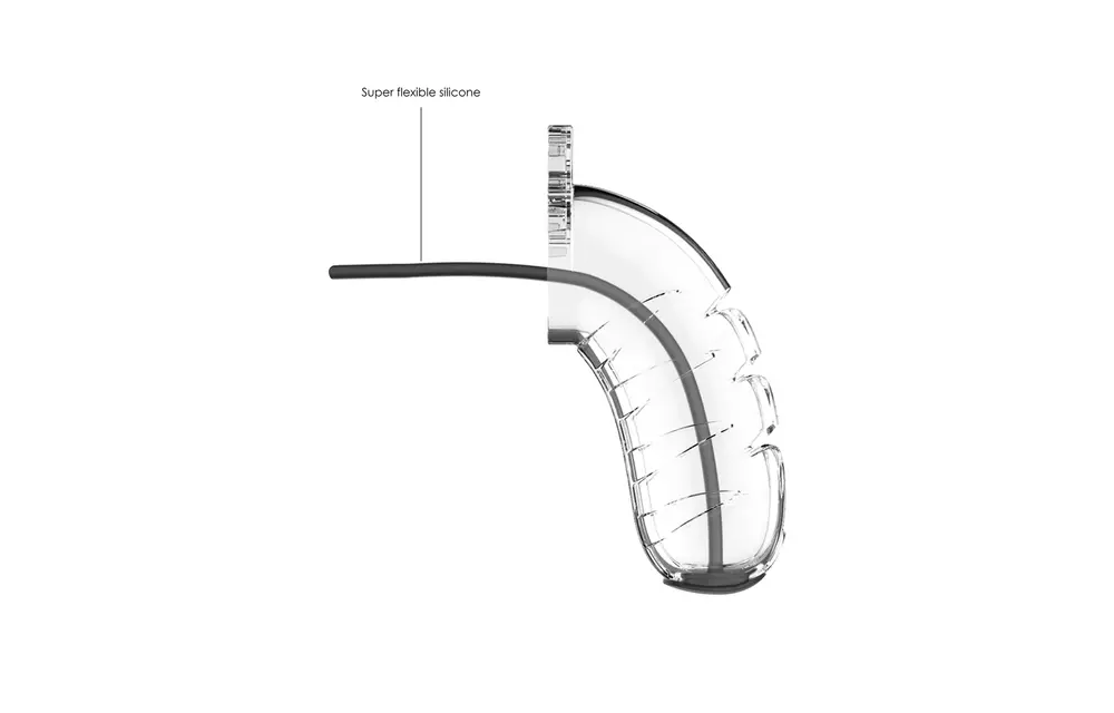 Chastity Cock Cage with Dilator V16 - 4.5" / 11,5 cm