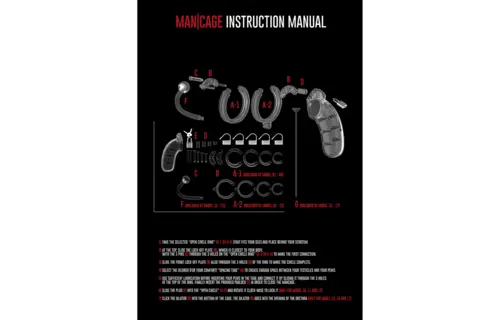 Chastity Cock Cage with Dilator V16 - 4.5" / 11,5 cm