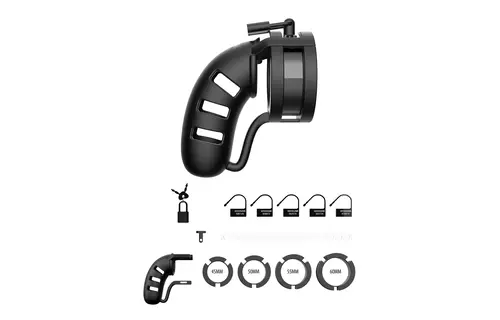 Chastity Cage Model 19 With Ball Splitter – Ultimate Control