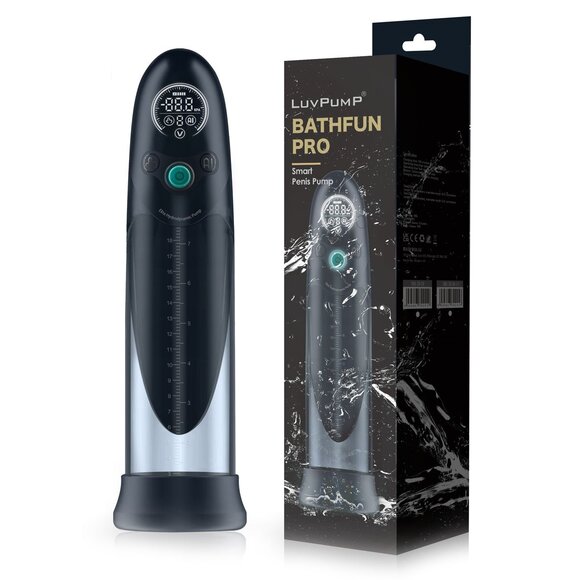 BathFun Pro Penis Pump – Waterproof & AI-controlled Pleasure