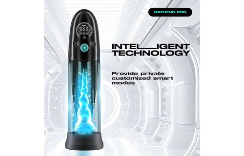 BathFun Pro Penis Pump – Waterproof & AI-controlled Pleasure