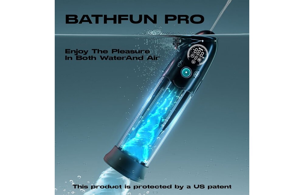 BathFun Pro Penis Pump – Waterproof & AI-controlled Pleasure