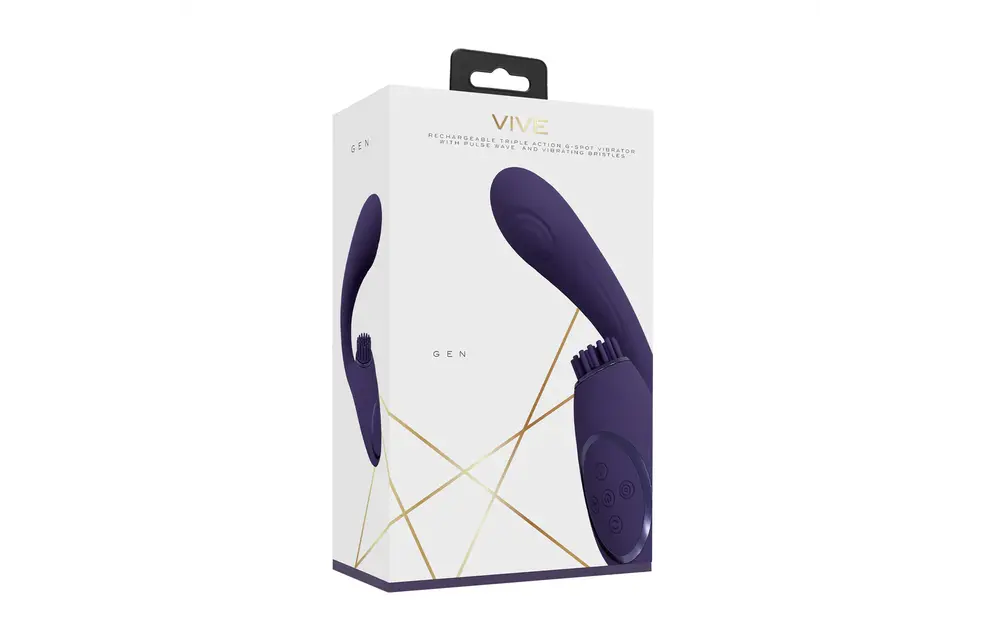 Gen Dreifachmotor-G-Punkt-Pulsationsvibrator – Seidenweich & IPX6