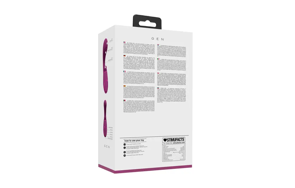 Gen Drievoudige Motor G-Spot Vibrator Roze | 3 Motoren & 10 Modes