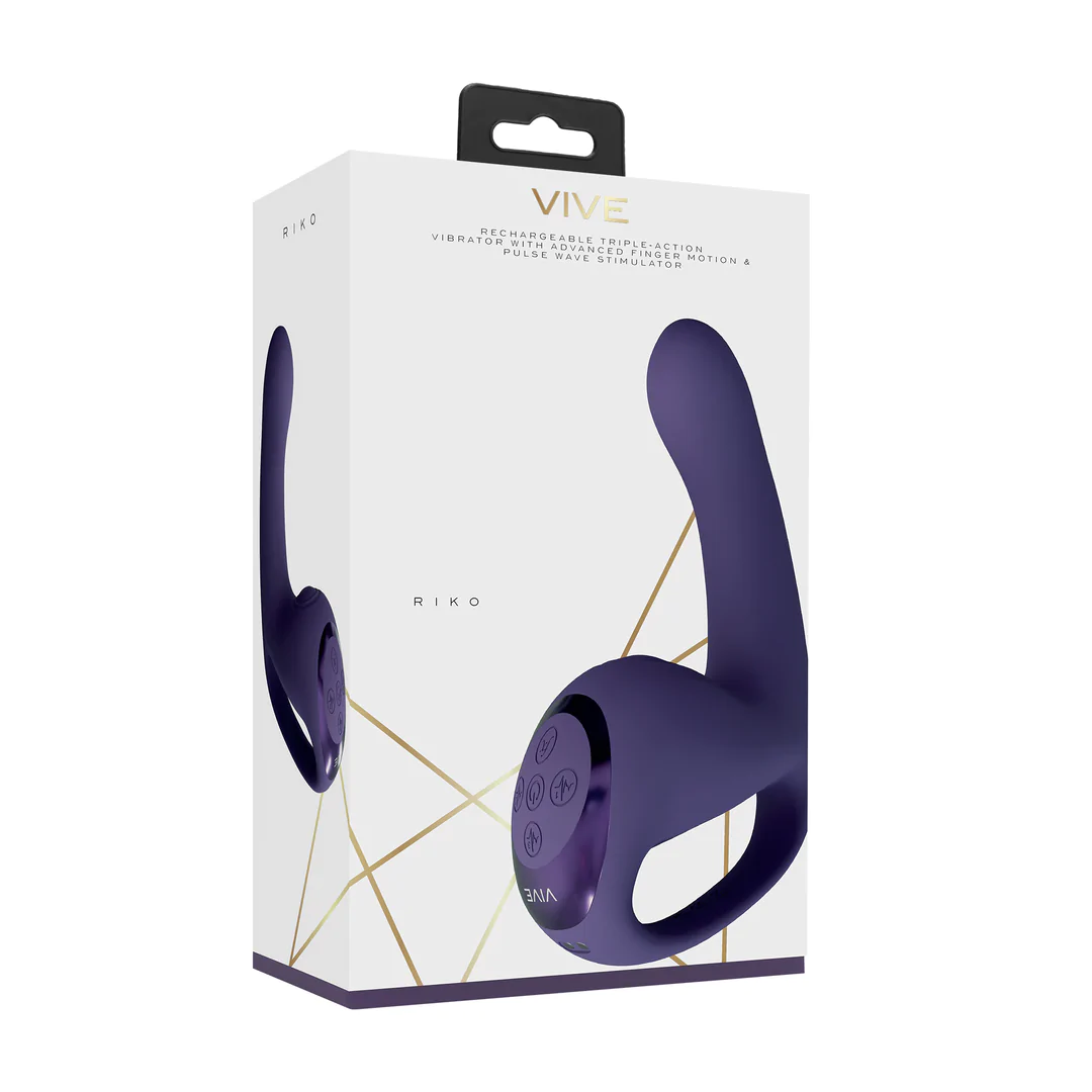 Riko - Triple Motor Pulse Thumper - Purple