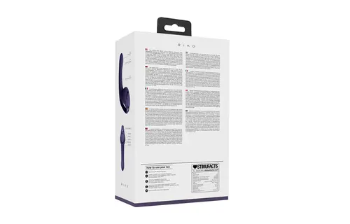 Riko Triple Motor Pulse Thumper – 1000+ Functions Purple