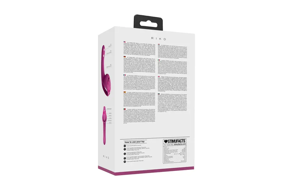 Riko Dreifachmotor-Thumper – Top-Vibrator in Rosa & leistungsstark