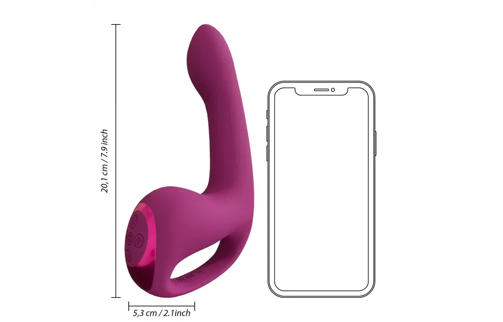 Riko Triple Motor Thumper - Top Vibrator Pink & Powerful