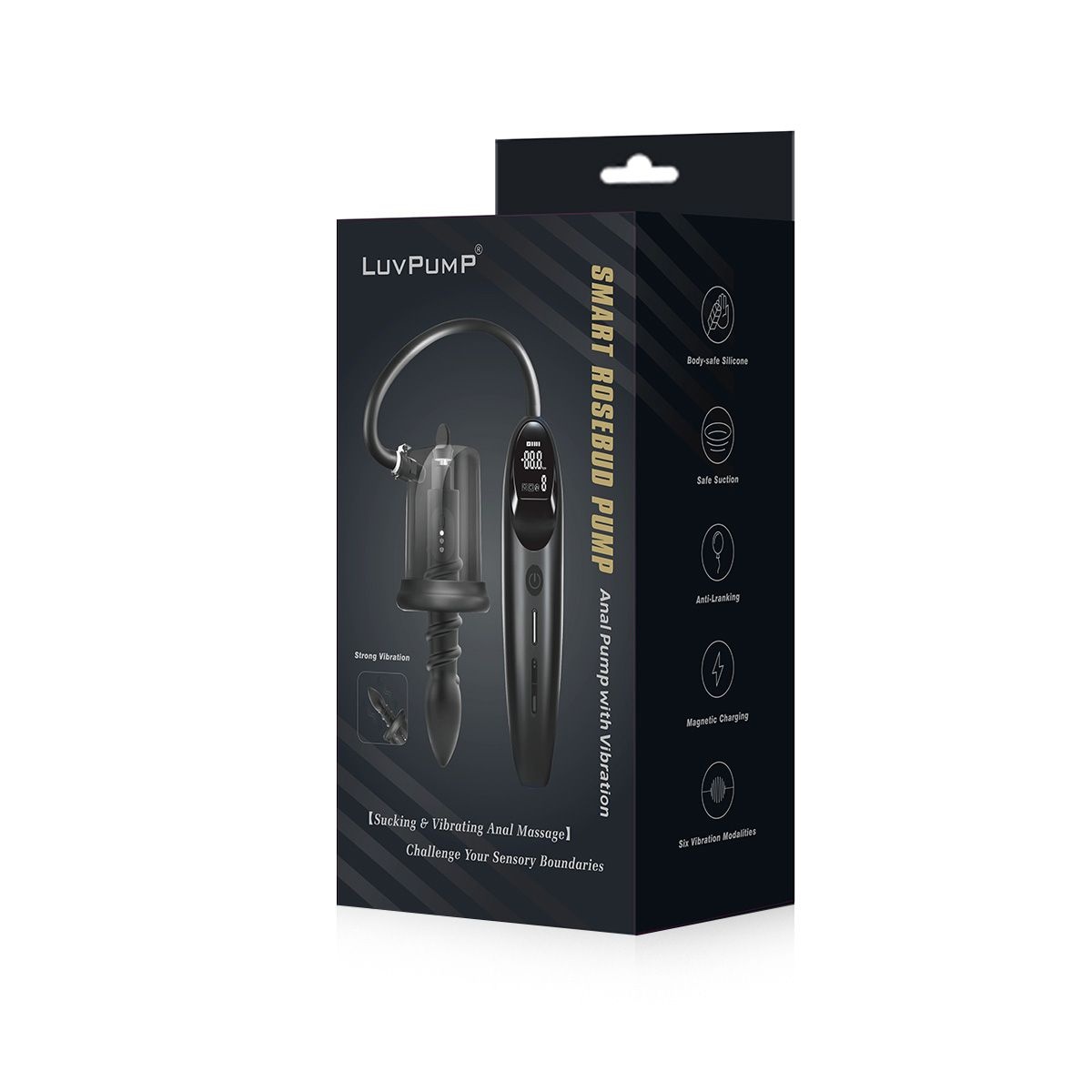 Rosebud met Slimme Vibrerende Pomp – Prostaatmassage & Comfort