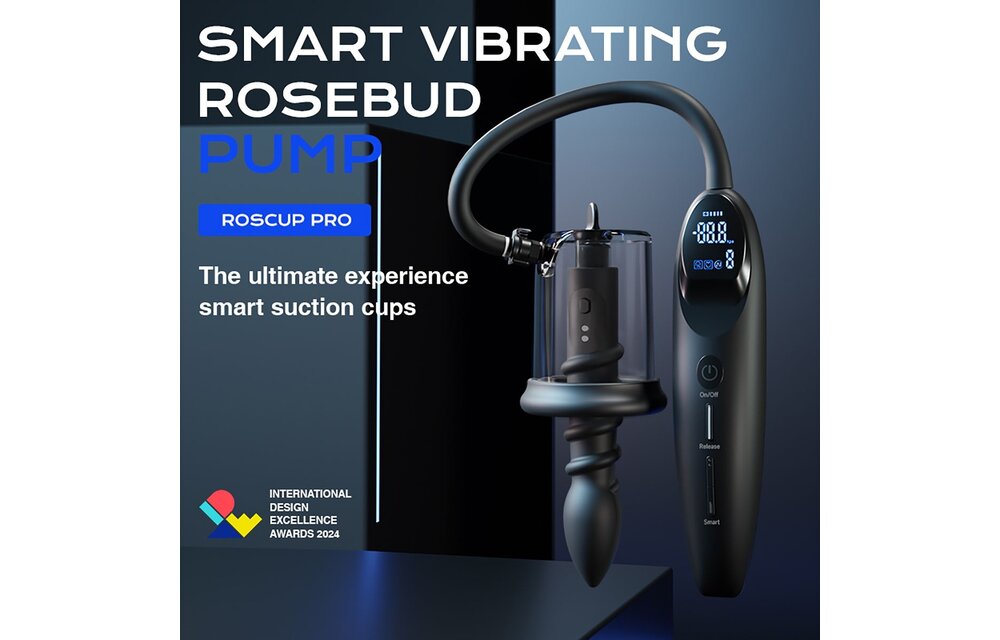 Rosebud met Slimme Vibrerende Pomp – Prostaatmassage & Comfort
