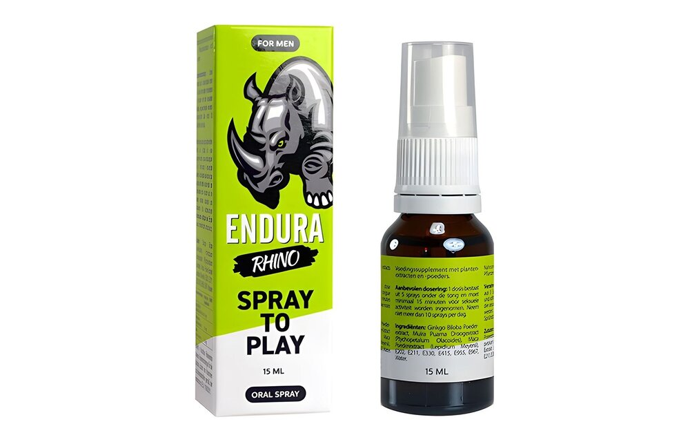Endura Rhino Mouth Spray 15 ml – Increase your libido quickly
