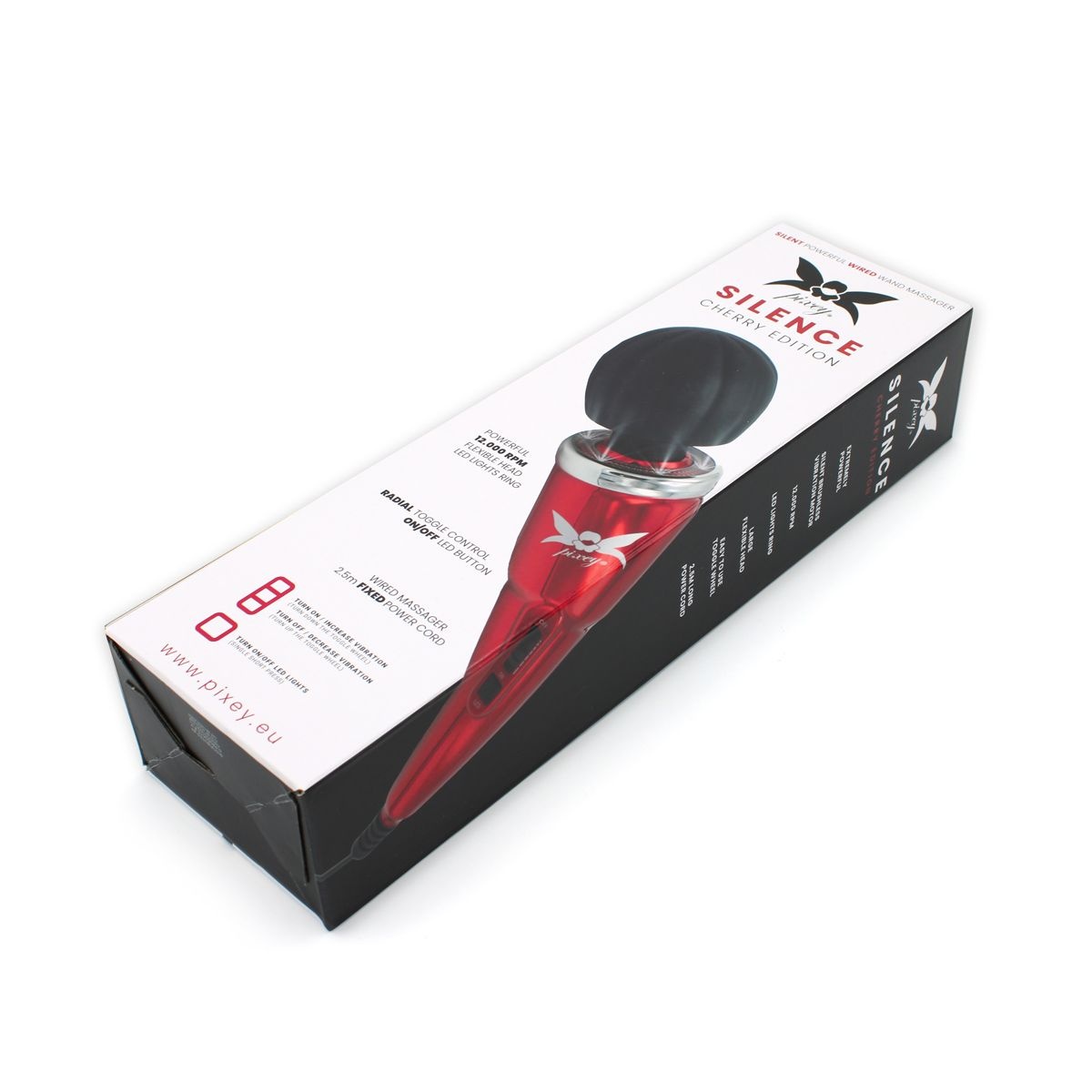 Pixey Silence Red Cherry Edition – Leistungsstarker, leiser Massager