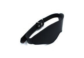 Black Leather Blindfold
