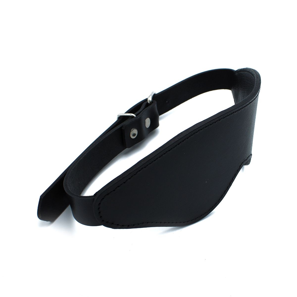 Black Leather Blindfold
