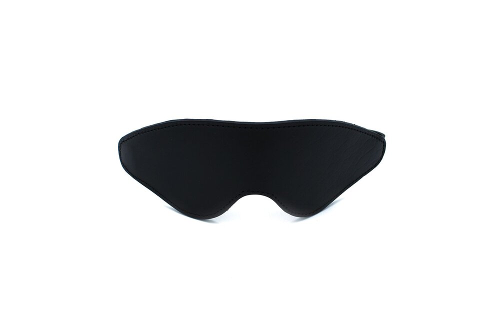 Zwarte Leren Blinddoek | Comfortabel En Stijlvol Sensatiespel