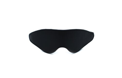 Zwart Leren Blinddoek
