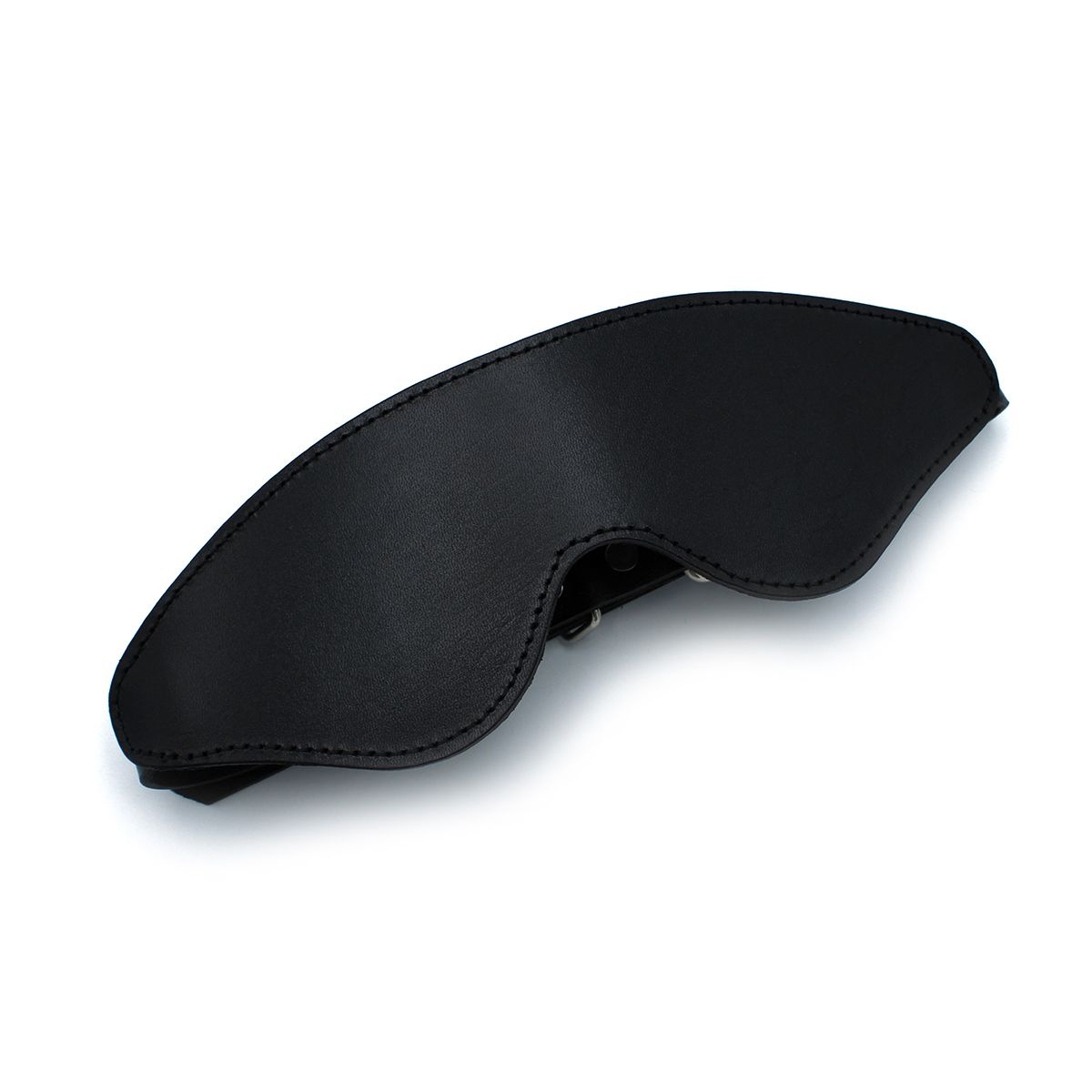 Black Leather Blindfold
