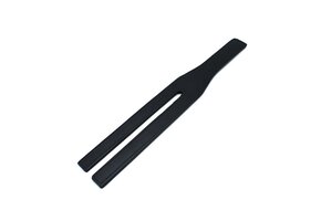 Schwarzes Y-Split-Paddle aus Leder