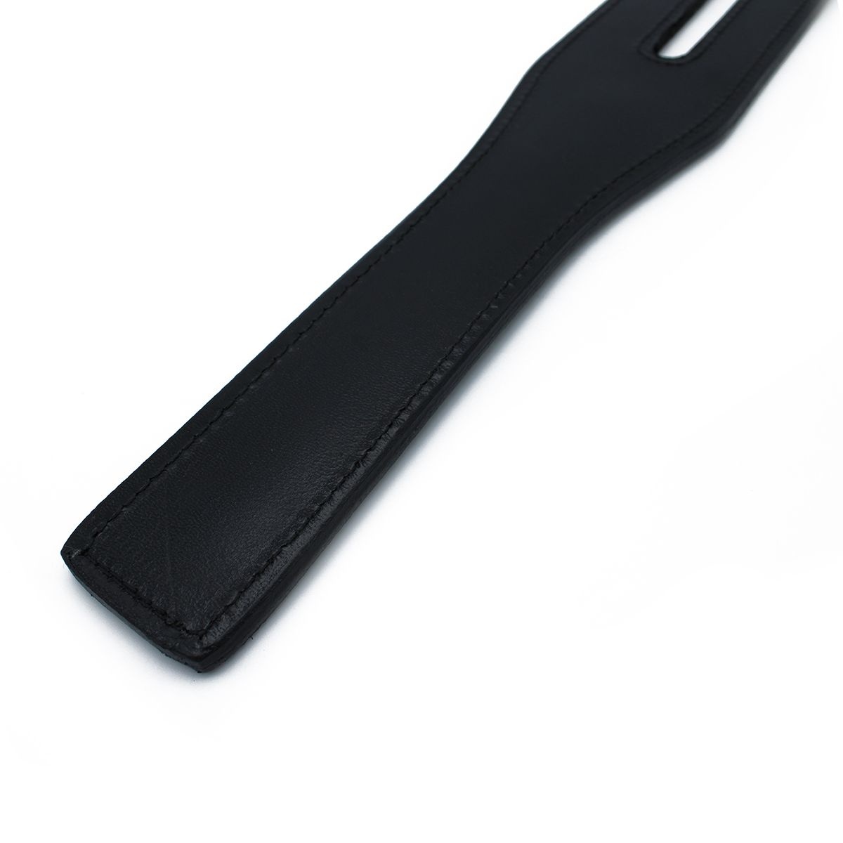 Zwarte Y-Split Paddle Van Leer | Duurzaam & Flexibel 45,5 Cm