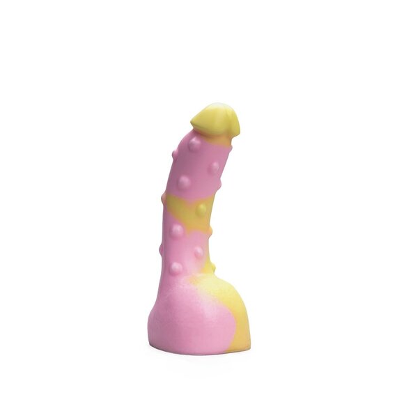 Kiotos Revolt Pink Smash 18 Small - 15 cm Roze Siliconen Dildo