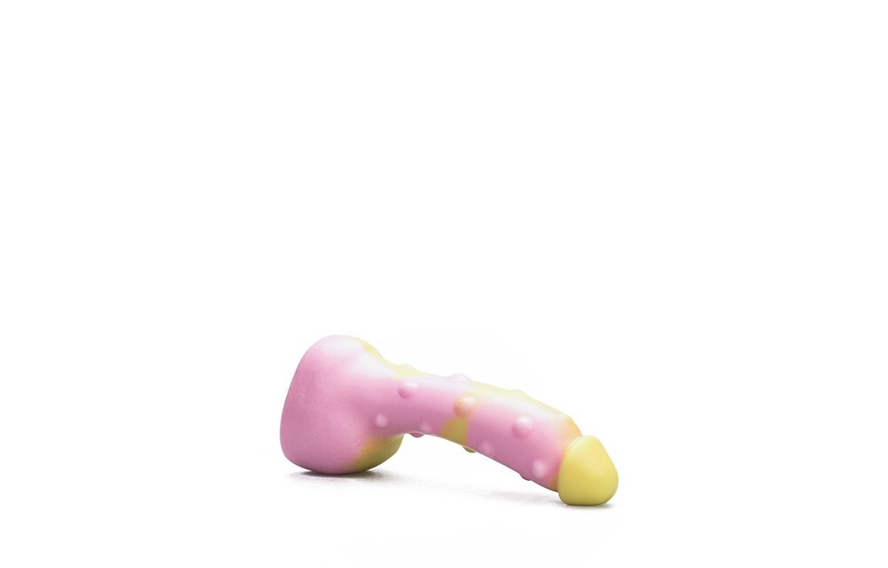 Kiotos Revolt Pink Smash 18 Small - 15 cm Roze Siliconen Dildo