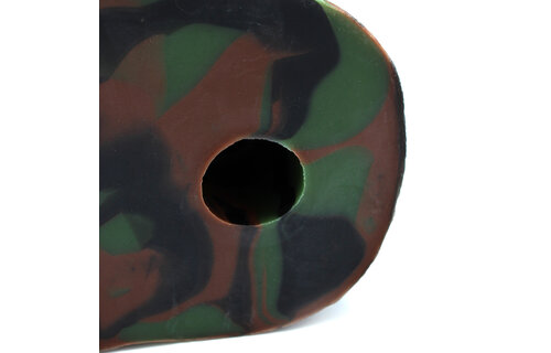 Kiotos Revolt Grün Armeegrün 27 cm – Premium-Silikondildo