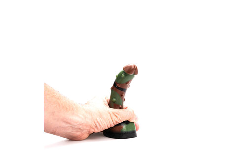 Kiotos Opstand Groene Leger 18 Small – Siliconen Dildo 15 cm
