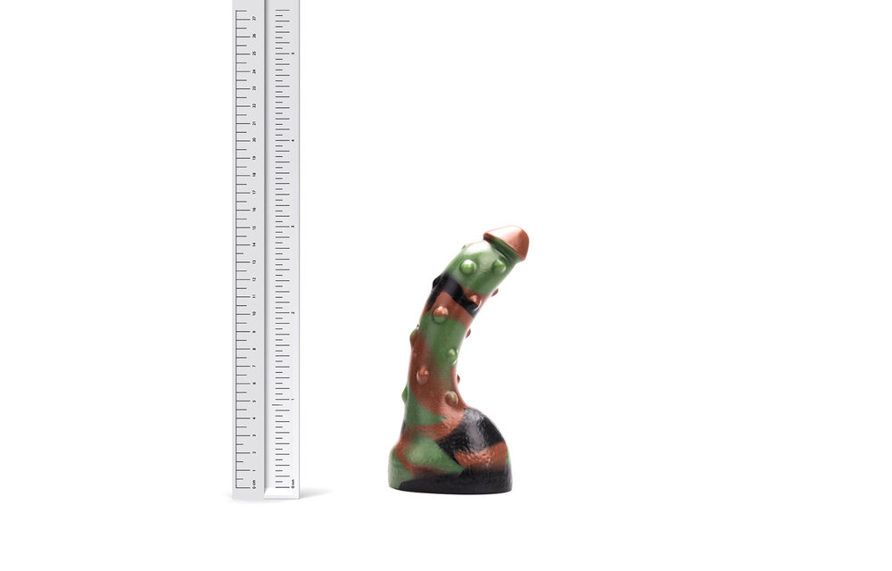 Kiotos Opstand Groene Leger 18 Small – Siliconen Dildo 15 cm