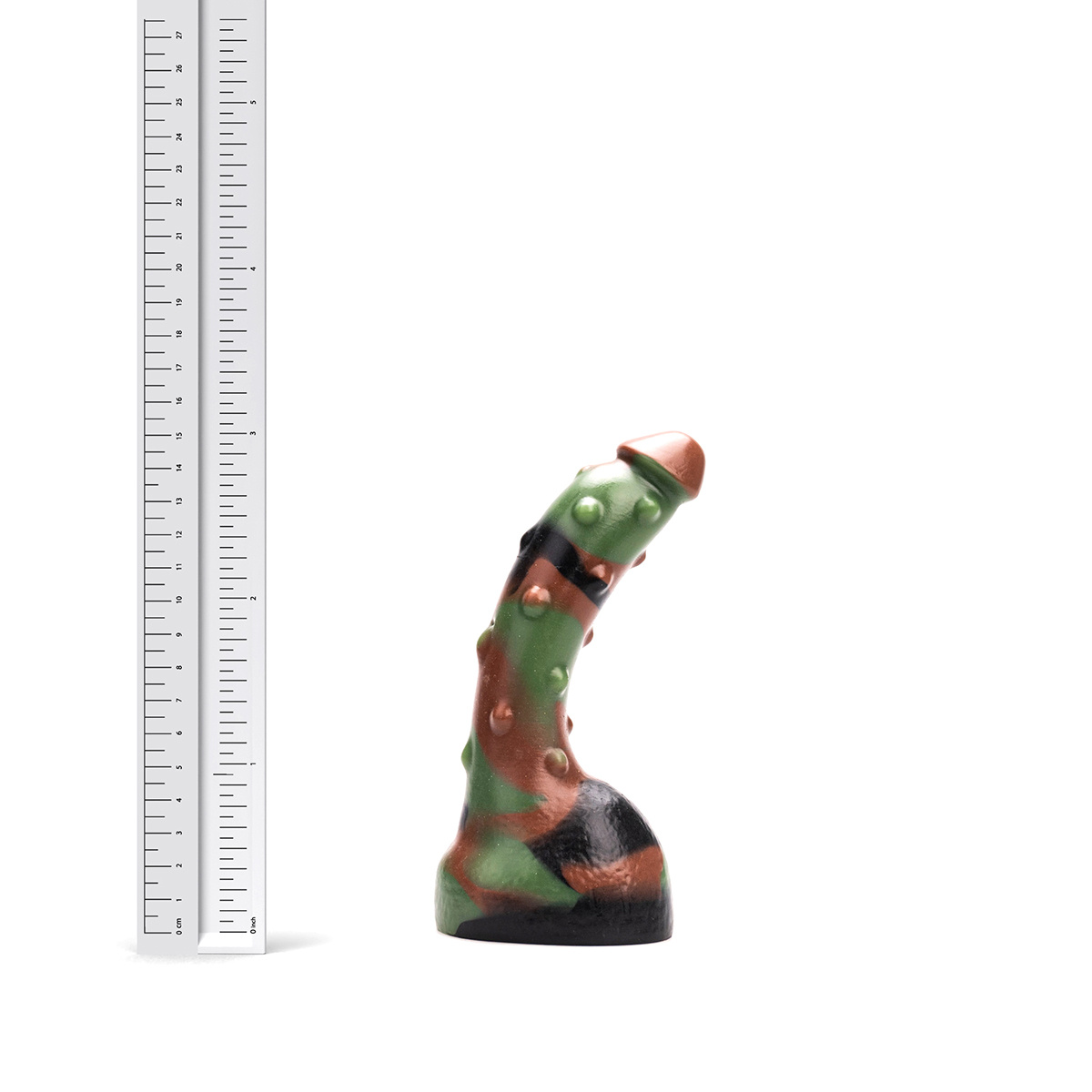 Kiotos Opstand Groene Leger 18 Small – Siliconen Dildo 15 cm