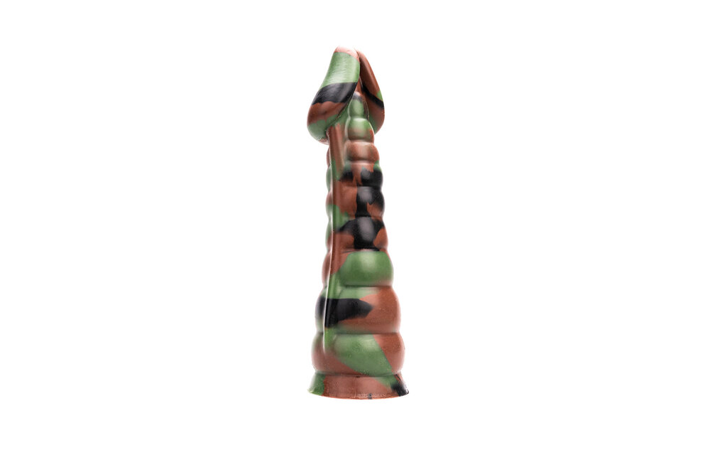 Kiotos Revolt Groene Leger 16 – Dildo 21,5 cm Siliconen