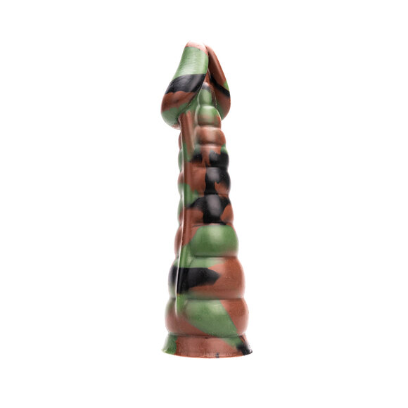 Kiotos Revolt Groene Leger 16 – Dildo 21,5 cm Siliconen
